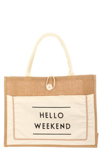 Hello Weekend | Tote 2 colors