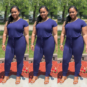 Laila  | Jumpsuit - Navy